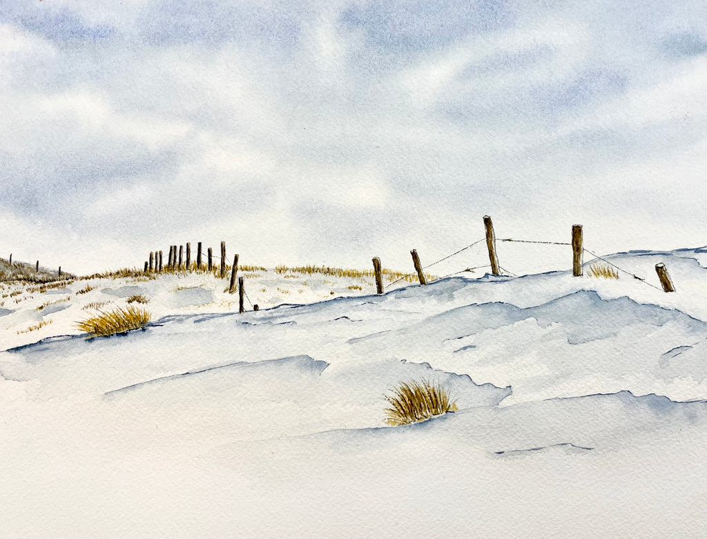 Watercolor 5x7 Variety Note Cards - By Prairie Girl