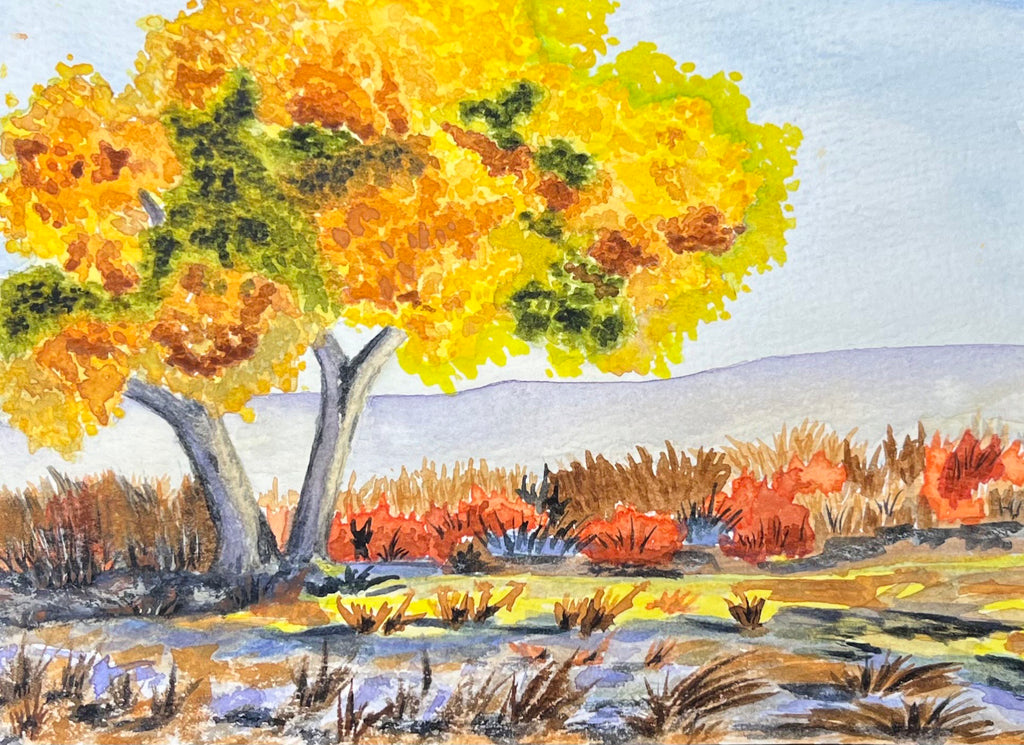 Watercolor 5x7 Variety Note Cards - By Prairie Girl