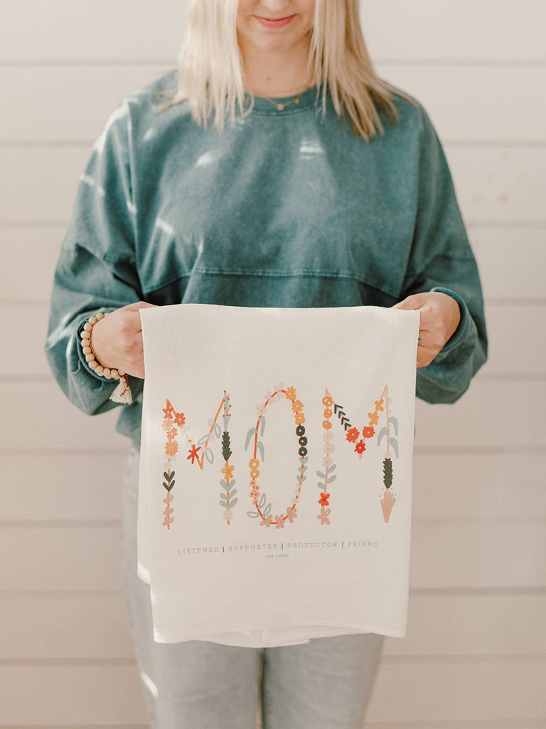 Flour Sack Towel: Mom | Mother's Day