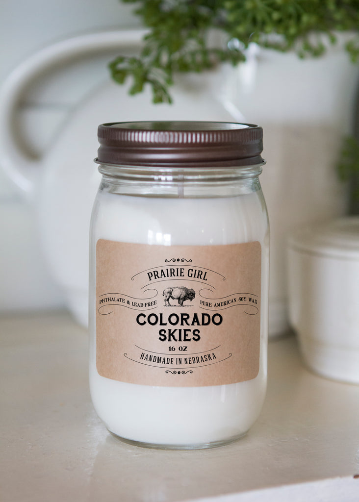 Colorado Skies Candle