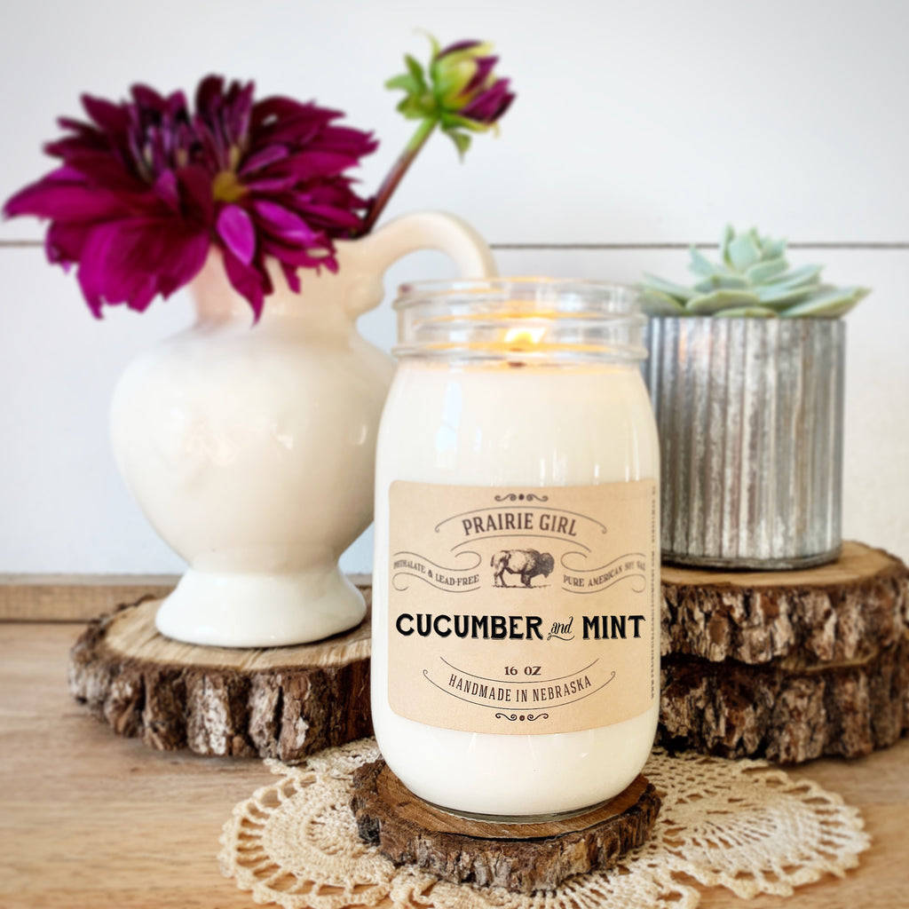 Cucumber & Mint Candle