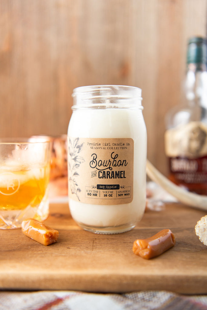 Bourbon & Caramel Candle