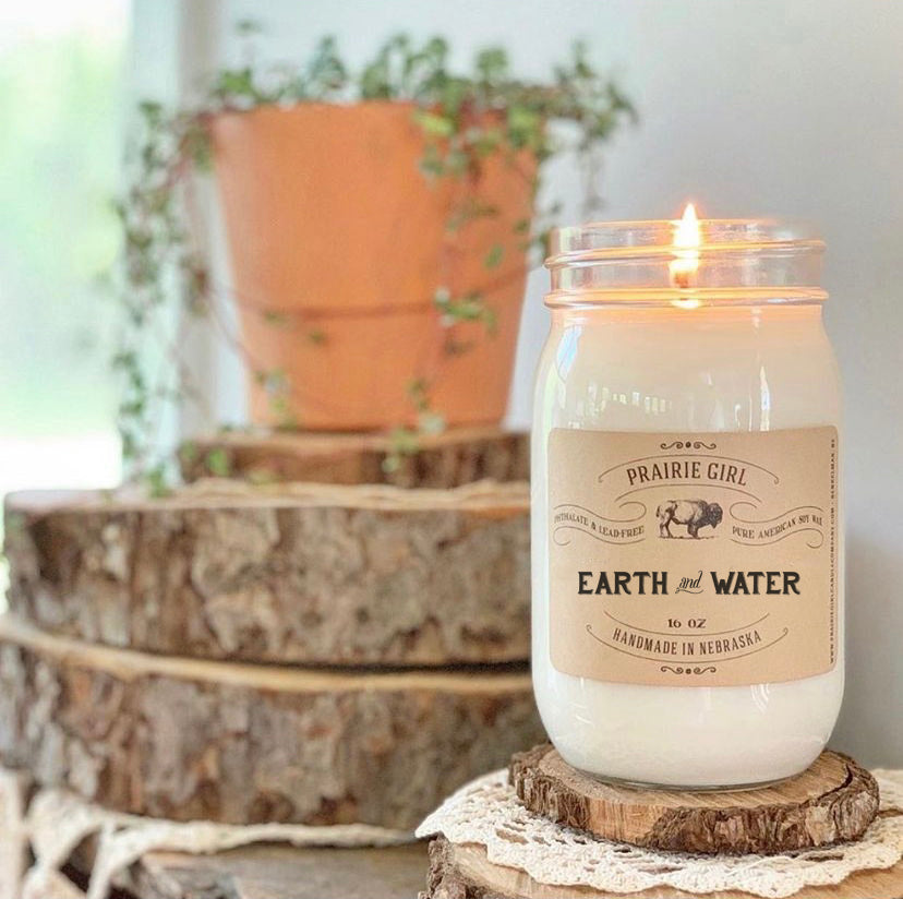 Earth & Water Candle